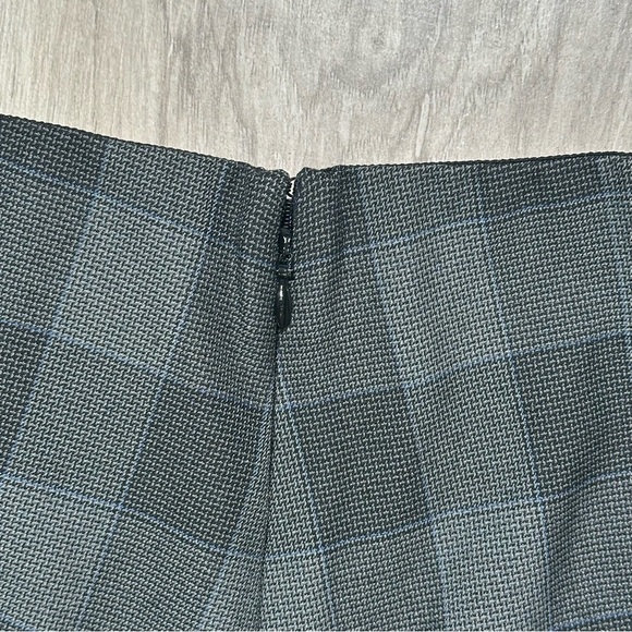 RAG & BONE SIMONE Gray Plaid High Waist Ankle Slim Fit Trouser Pants 10 - Picture 12 of 12